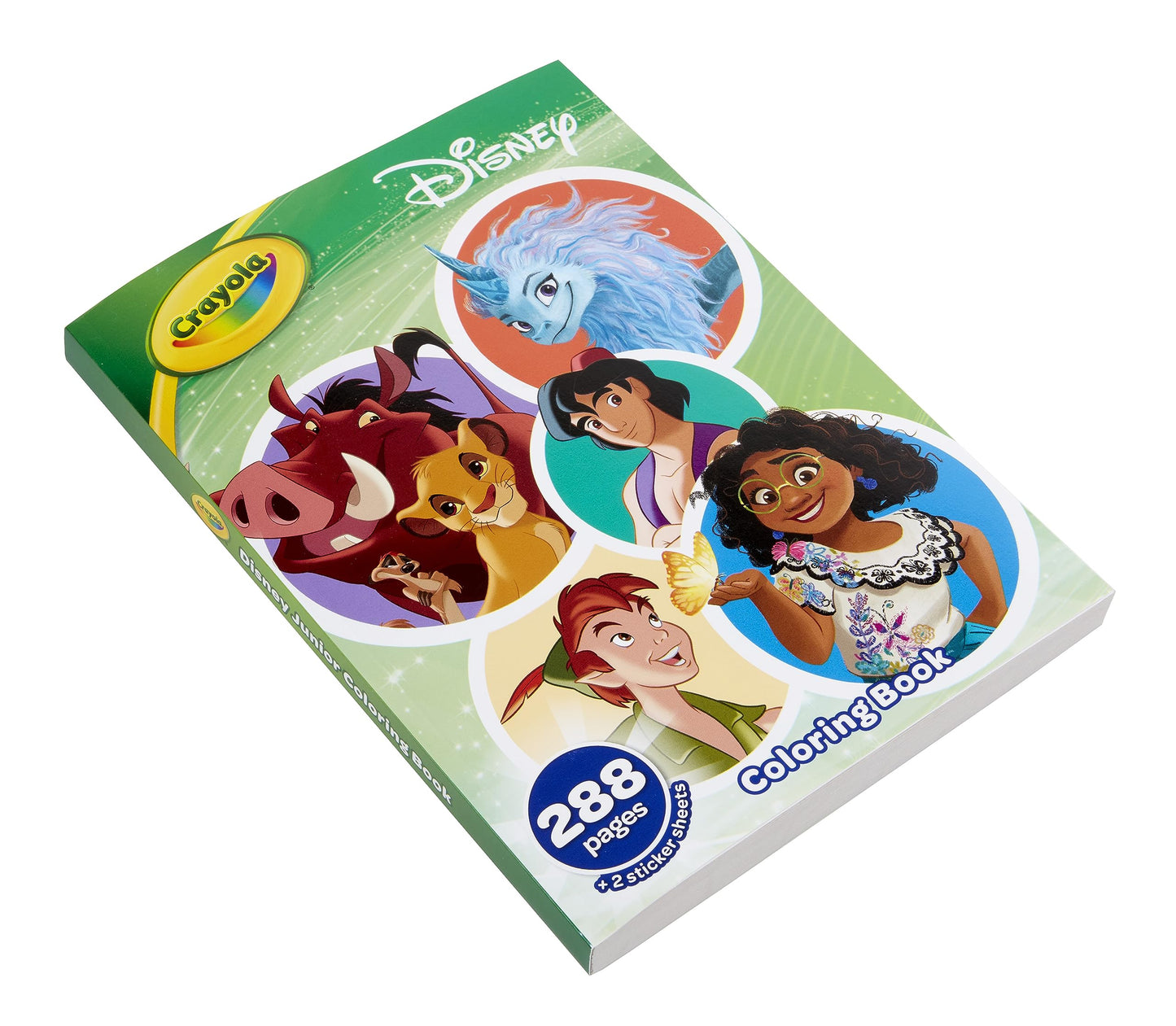 Crayola Disney Coloring Book (288Pgs), Disney Sticker & Coloring Book For Kids, Disney Toys & Gifts, Gift For Girls & Boys, 3+