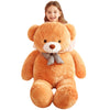 IKASA Giant Teddy Bear Plush Toy Stuffed Animals (Brown  47 inches)