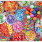 Buffalo Games - Lars Stewart - Candy Party! - 2000 Piece Jigsaw Puzzle for mature-themeds Challenging Puzzle Perfect for Game Nights