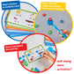 hand2mind Magnetic Wands & Chip Set - Reading Readiness, CVC Spelling Toys for Kids, Learn Letters, Multicolored, Kindergarten Educational Manipulatives