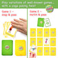 Covelico Yoga Cards For Kids - Fun Yoga Pretzels Cards For Kids Yoga Games For Children, Play Memory Yoga Game, Snap And Go Fish Yoga, Yoga Flash Cards And Yoga Kids Props For Kids Yoga & Tween Yoga.