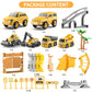 Temi 236 Pcs Construction Toys Race Tracks For 3 4 5 6 Year Old Boys, Flexible Track Playset And 6 Pcs Construction Car For Kids Toys, Birthday Gift For Age 3-9 Boys Toddler Girls