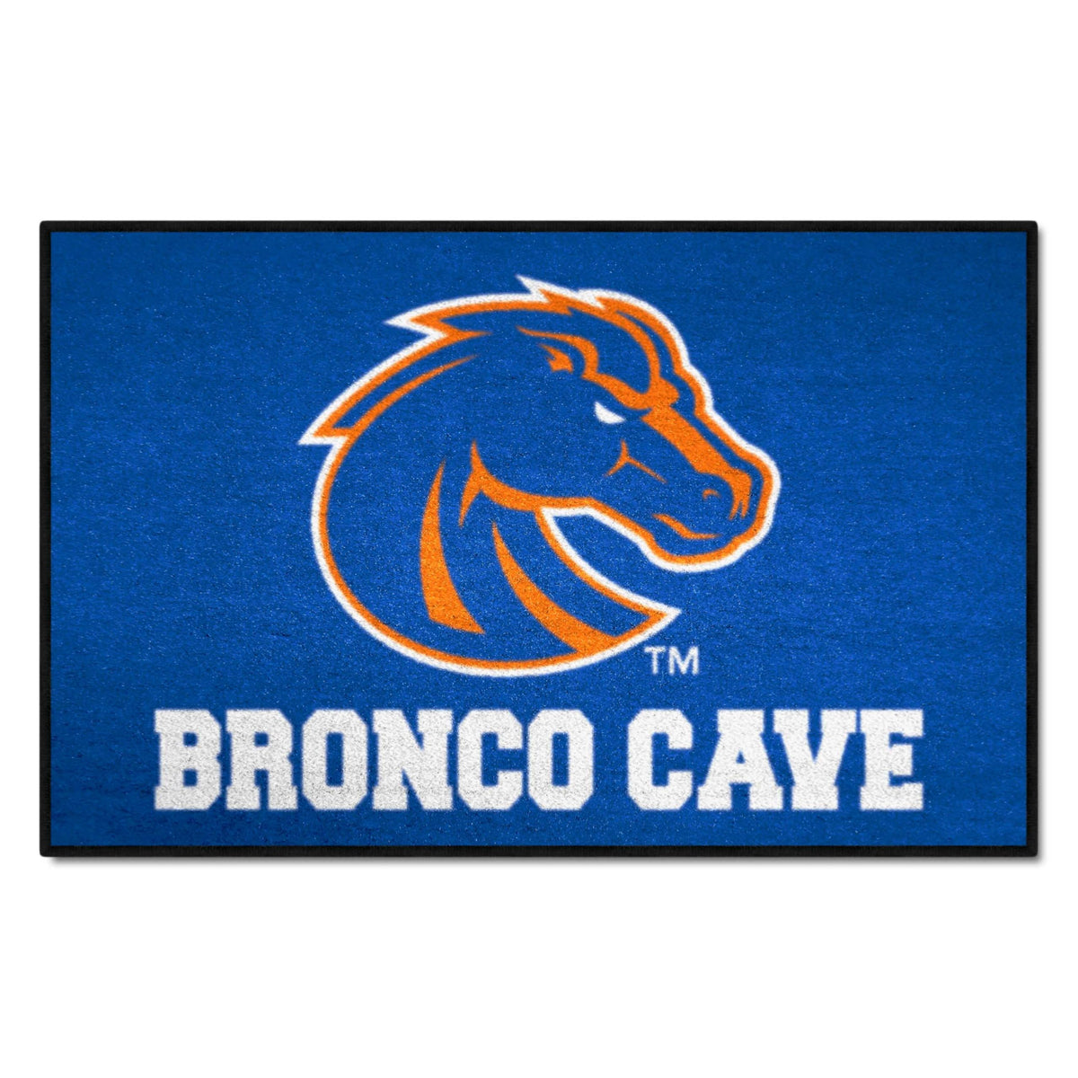 FANMATS 14532 Boise State University Nylon Universal Man Cave Starter Rug , 19x30