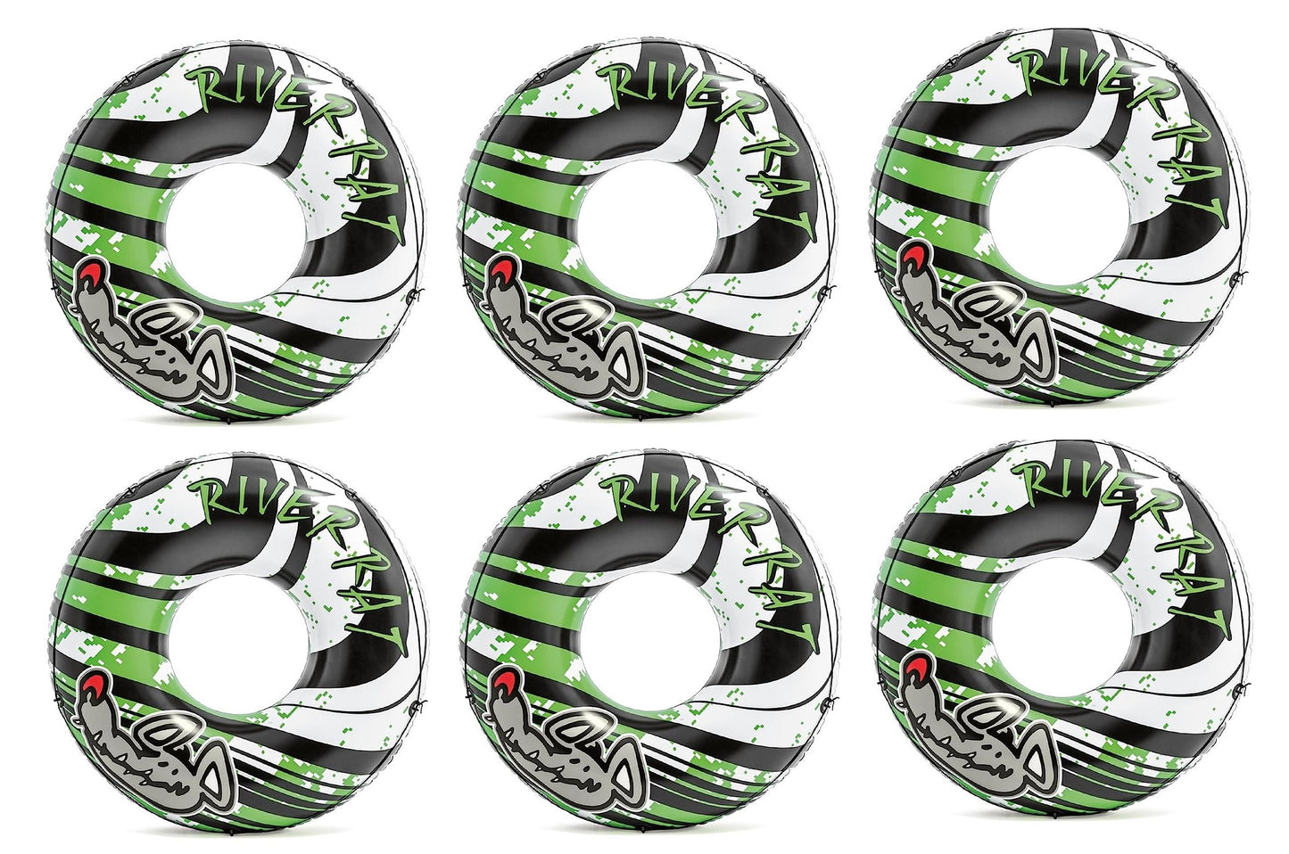 Intex River Rat Tube Pool Float 6-Pack