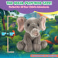 Forest & Twelfth 12 Stuffed Elephant Plush  Heirloom Collection Stuffed Animal  enhanced Materials  Best Gift for Kids Age 3+  Nursery and Room Decor (12'' Elephant)