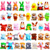 40 Pieces Mini Plush Animals Toys Set Plush Stuffed Animals Bulk Tiny Stuffed Toys for Boys Girls Themed Parties Valentines Day 