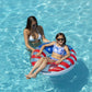 Swimline Americana Glitter Inflatable Pool Ring, Multi, One Size