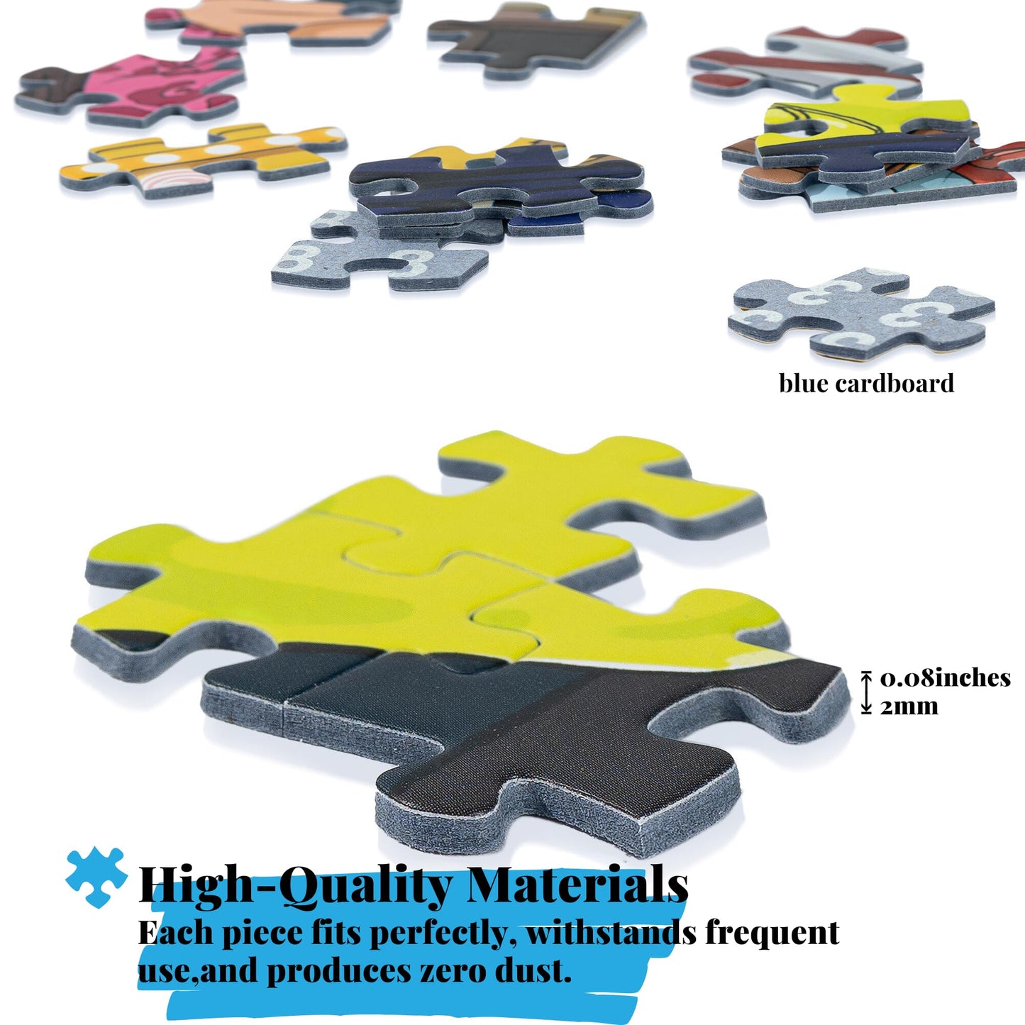Hipazous 1000 Piece Jigsaw Puzzle For Adults,Family Game,Dog Party Puzzle With Sturdy Blue Cardboard,Perfect Snap 27.6X19.7 Inch