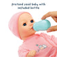 Baby Born My First Baby Annabell - Blue Eyes: Realistic Soft-Bodied Doll For Kids Ages 1 & Up, Eyes Open & Close, Doll With Bottle