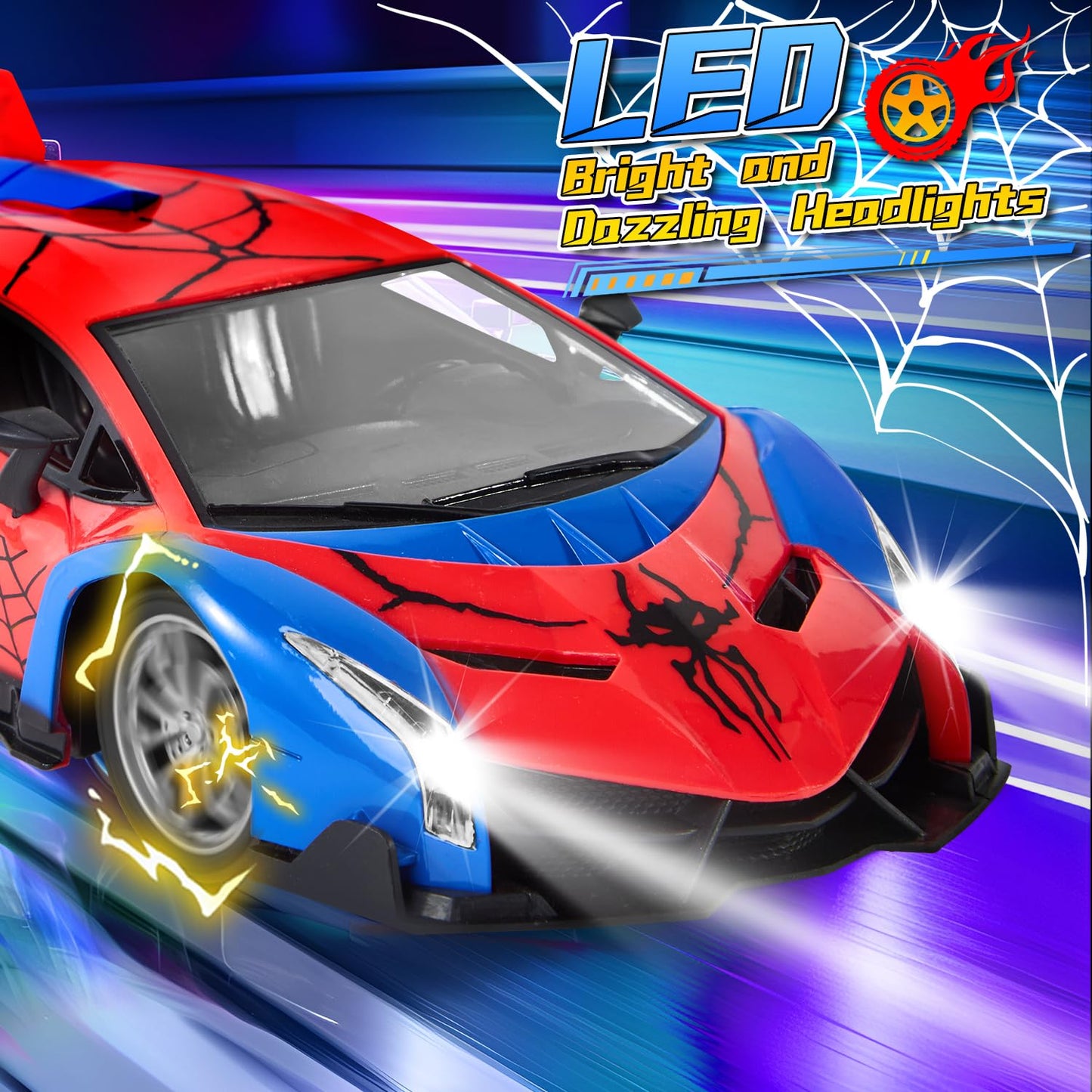 Sunhorse RC Cars, Toys for Ages 5-7, Remote Control Car, Kids Toys, Toys for 3 4 5 Year Old Boy, Boys Toys Age 4-6, Birthday Gif