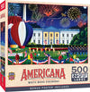 Masterpieces - 500 Piece Jigsaw Puzzle  Large EZ Grip Shapes  White House   Fun for mature-themeds  Seniors  Family  Kids  19.25 x 26.75