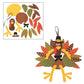 Craft Kits Thanksgiving & Autumn | Peanuts Be Thankful Picture Frame Magnet Kit, Foam Cornucopia Door Sign Kit, Turkey Making Ki