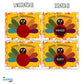 My Scratch Offs - 26 Pack Thanksgiving Turkey Friendsgiving Scratch Off Cards For Family Games, Thank You Cards Small Business, Party Games & Door Prizes