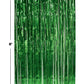 1-Ply Fr Gleam 'N Curtain (Green) Party Accessory (1 Count) (1/Pkg)