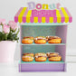 4Es Novelty Donut Stand for Donut Birthday Party Supplies & Decorations, Cupcake Stand Dessert Table Centerpiece