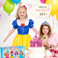 Jeowoqao Princess Dress Up Princess Dress For Girls, Dress Up Clothes Little Girl Princess Pretent Play Costume Christmas Birthday Gift For Toddler Girls Age 3 4 5 6 Years