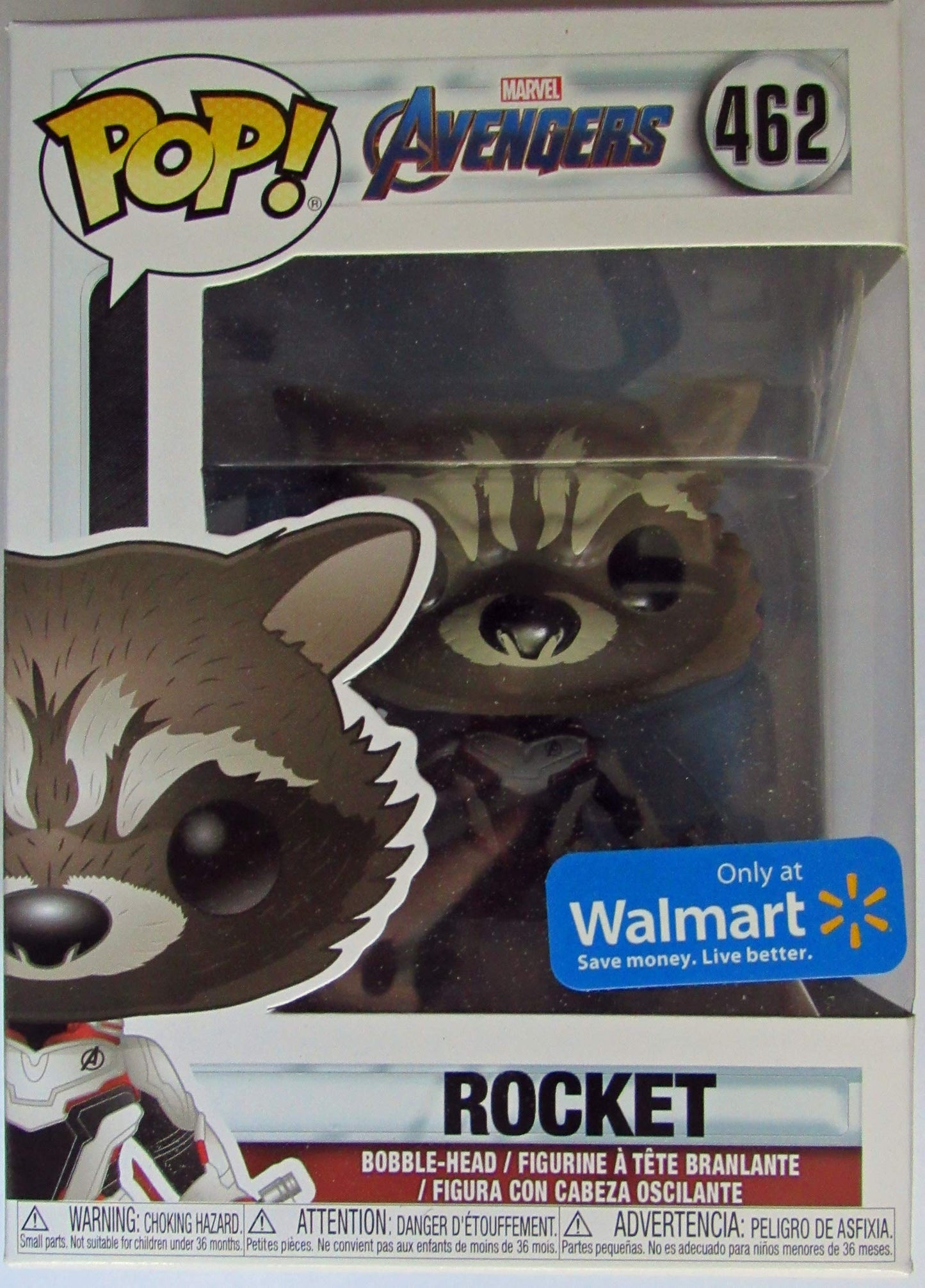 Pop! Avengers Endgame 462 Rocket Raccoon Exclusive