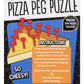 Toysmith Pizza Peg Puzzle Game, Fun Size