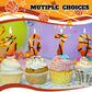 Photect 11 Pcs Basketball Birthday Candles Number 5-9 Candle Cake Topper Decor Basketball Themed Birthday Cake Decorations for B
