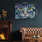 Buhah Cat Stained Glass Puzzles For Adults 1000 Pieces Pretty Kitten Art Jigsaw Puzzles Impossible Challenging Animal Aesthetic