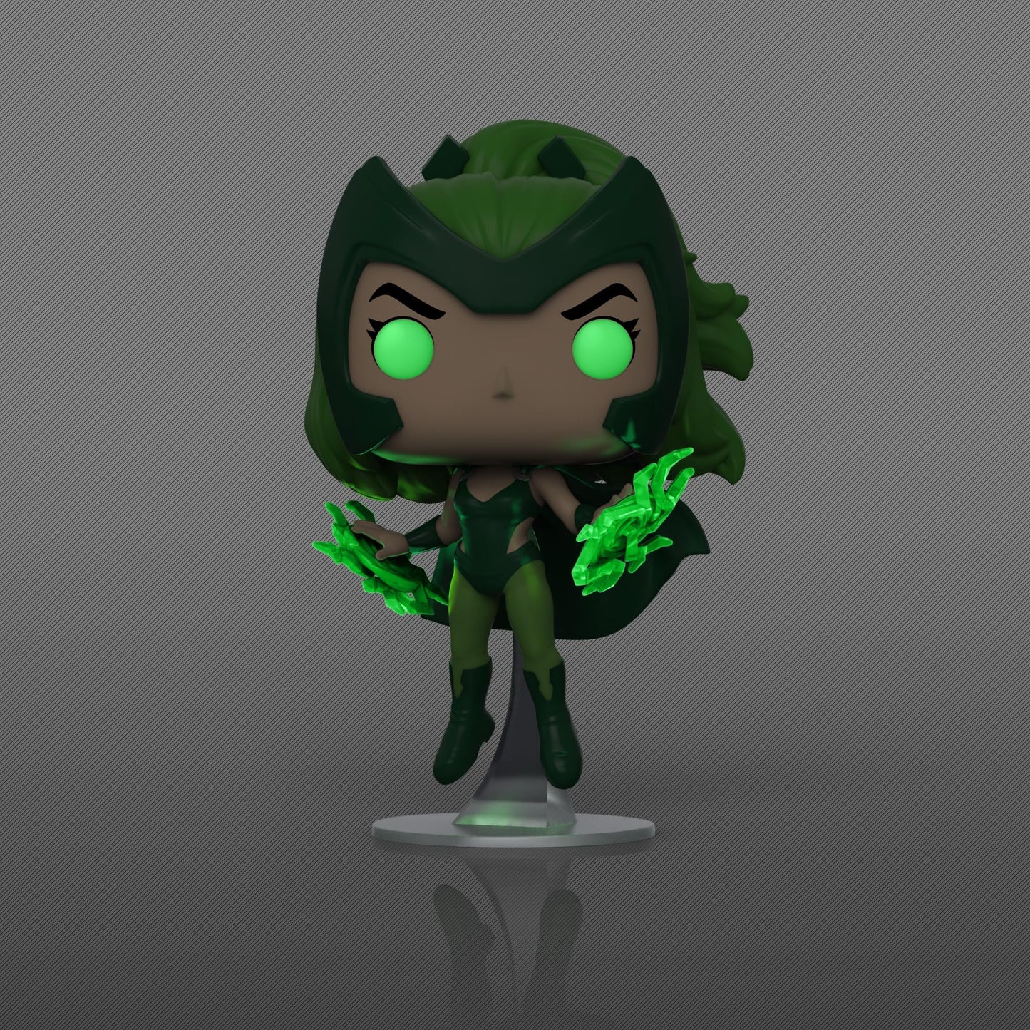 Funko POP! Marvel: X-Men Polaris Glow in The Dark Vinyl Figure 2021 Fall Convention Sticker limited availability  Green