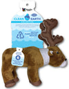 Spunky Pup Clean Earth Plush Caribou | Made From 100% Recycled Water Bottles | Large