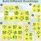 25Packs Puzzle Racing Children'S Racing Track Set, Dinosaur Puzzle Puzzle Racing Track Car Game Set, Puzzle Racing Track Set, Pr