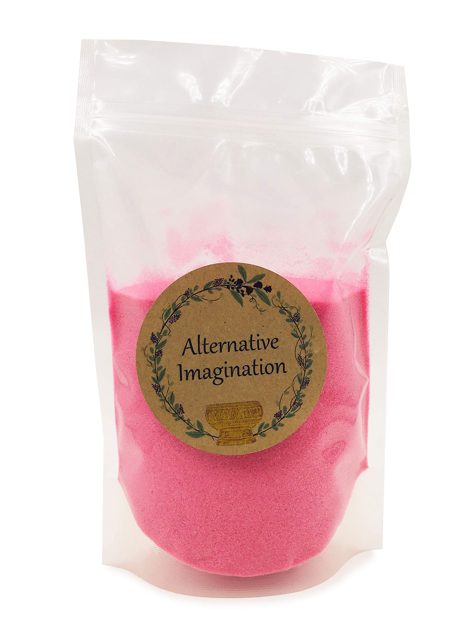 Pink Sand - Fine Sand for Zen Garden, Resin Incense Burner, Smudge Bowl, Ritual Incense, Cast Iron Cauldron, Unity Ceremony, Sen