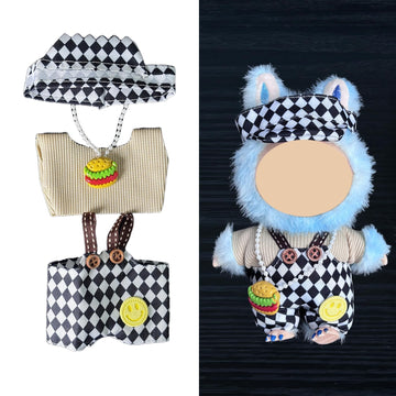 Doll Clothes - Compatible with LBB 5.91-6.7inch(15-17cm) Dolls as Accessories Only  enhanced Dolls Outfit with Accessories  Hand Crocheted Hat  Sweaters  Bag 23