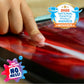 Doodlejamz Jellybigs, Supersized Sensory Gel Drawing Pad, Filled With Double The Squishy Gel, No-Mess, Non-Toxic, Travel-Ready, Unleash Larger-Than-Life Artistic Creations! (Red On Blue Gel)