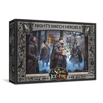 Cmon A Song Of Ice And Fire Tabletop Miniatures Game Night'S Watch Heroes Ii Box Set - Lead The Watchers On The Wall! Strategy G