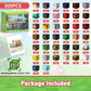 Intoypad 300PCS Magnetic Blocks for Kids, 0.8in Magnetic Building Block Toys for Boys Girls Age 3 4 5 6 7 8 9 10 Magnet Cubes Ga