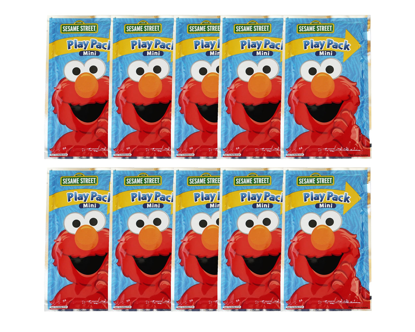Bendon Sesame Street Mini Play Packs, Each with Mini Coloring Book, 2 Mini Crayons, and a Sticker,10-Pack (Sesame Street)