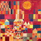 Eurographics Castle And Sun By Paul Klee 100-Piece Puzzle, Multi