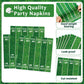 Qyeahkj 100 Pcs Football Party Supplies Set Football Birthday Plates And Napkins Sports Party Tableware Packs Decorations Sports