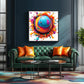 Miniwan 500 Piece Abstract Art Jigsaw Puzzle - Gradient Color Modern Design, Challenging Unique Puzzle For Adults, 20X20 Inch