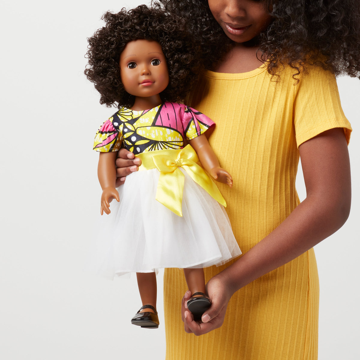 A Medium Brown Skin Tone Doll