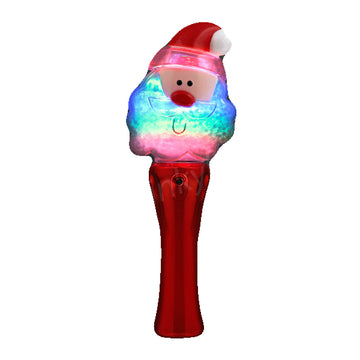 Santa Toy Christmas Wand With Spinning Lights