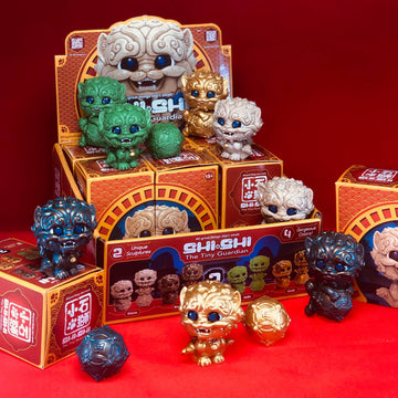 Shi-Shi the Tiny Guardian Mini Figure Full Set incl Chase