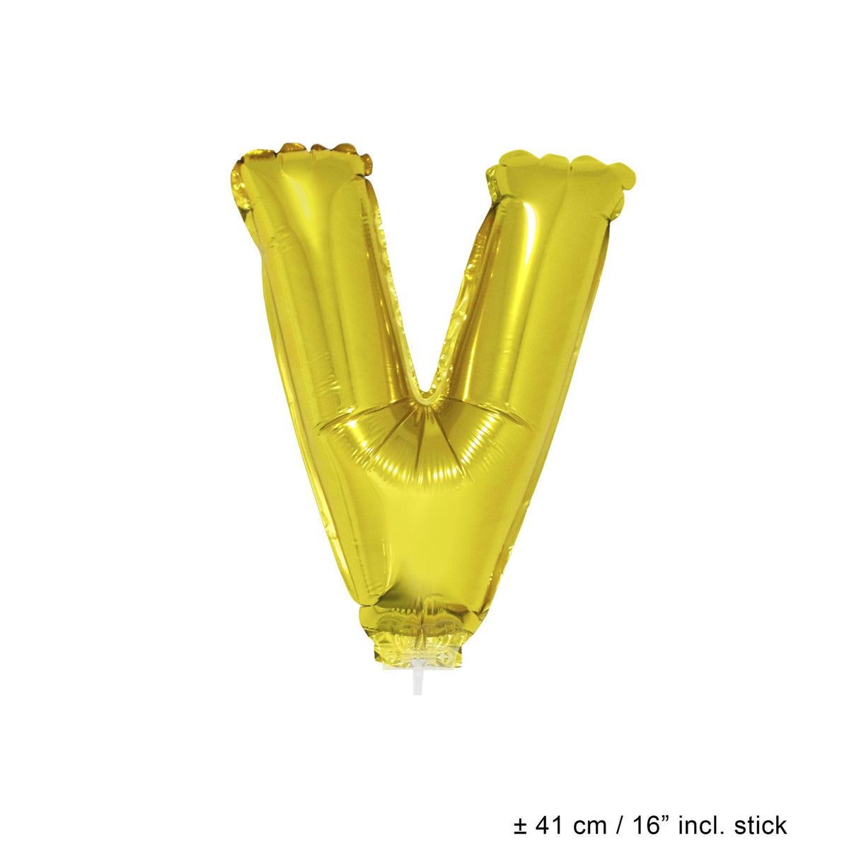 BalloonFoil on StickLetter V16Gld