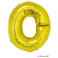 BalloonFoilLetter O40Gld