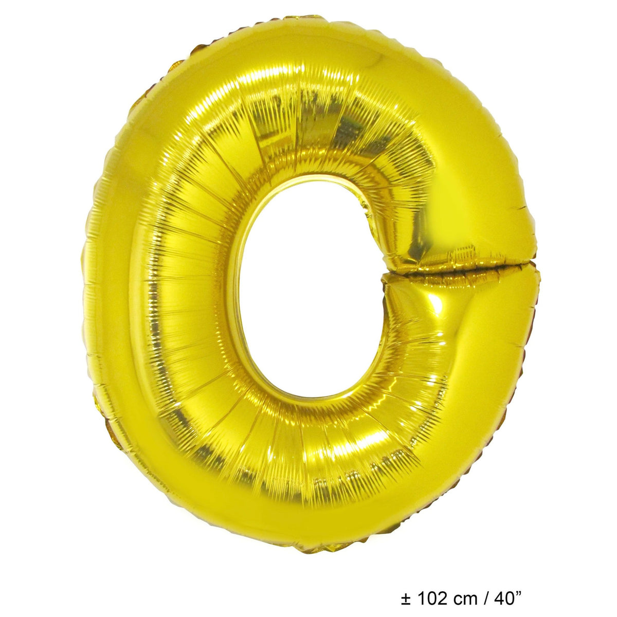 BalloonFoilLetter O40Gld