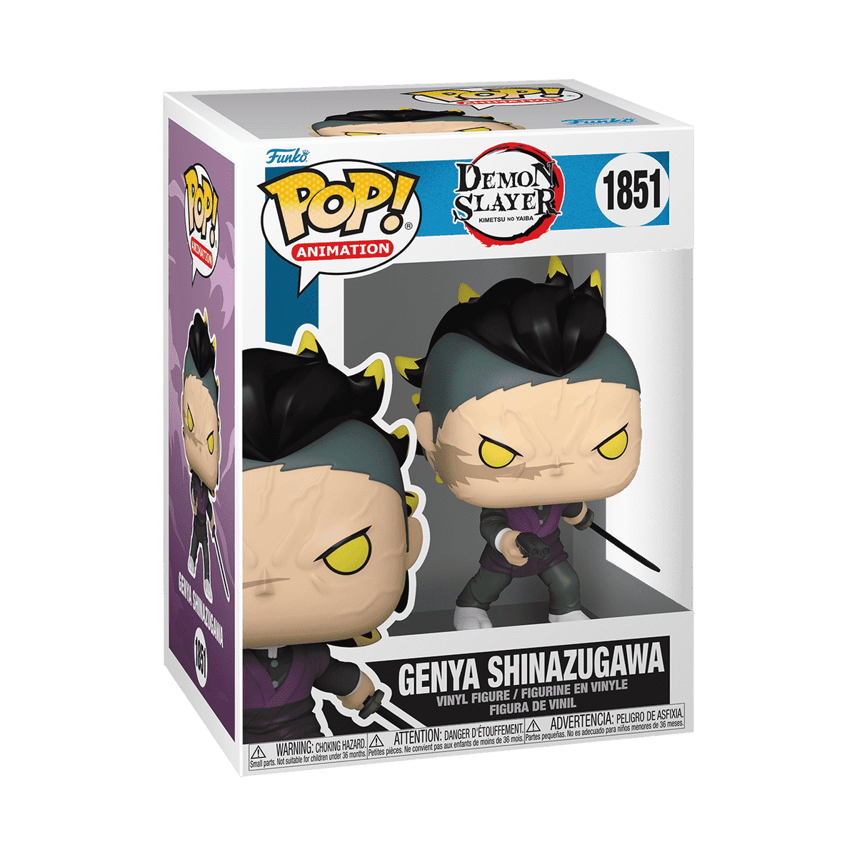 Demon Slayer Genya Shinazugawa (Demon Form) Funko Pop! Vinyl Figure #1851
