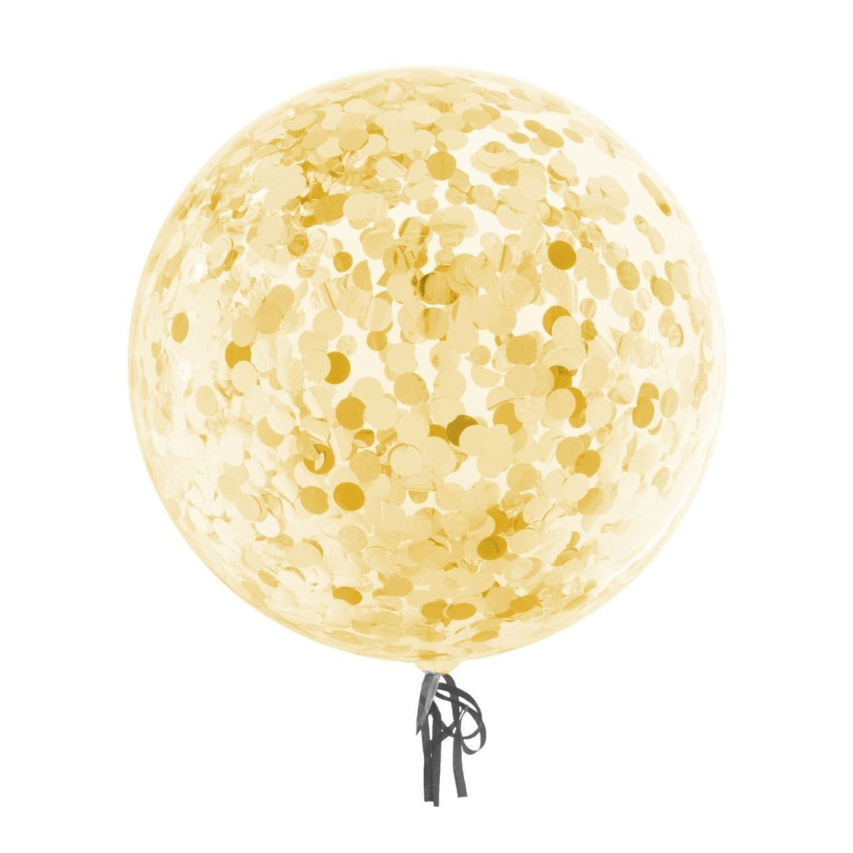 BalloonFunny BubbleConfettiGld18