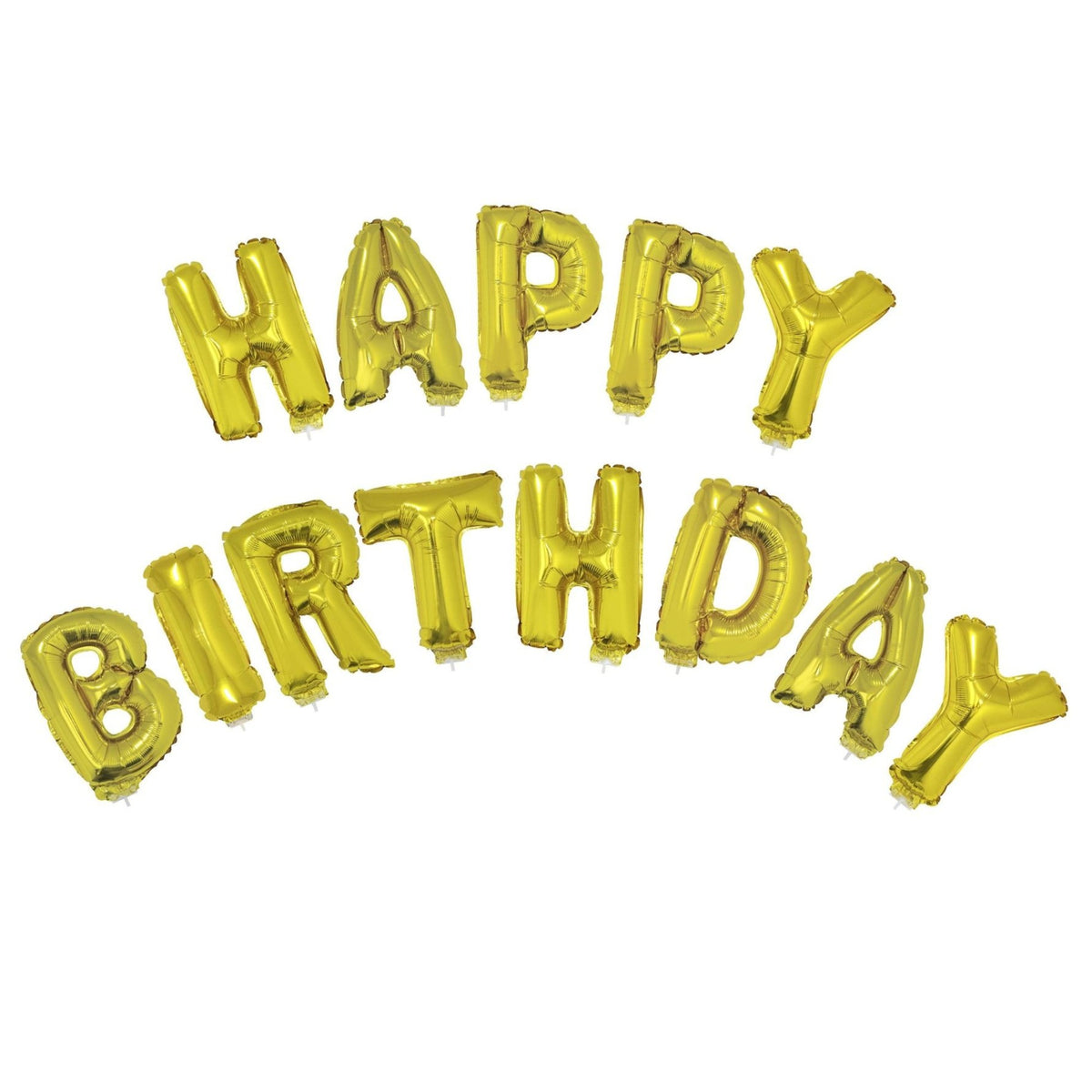 BalloonsetFoilHappy BirthdayGld16
