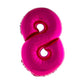 BalloonFoilNumber 840 Pink
