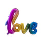 BalloonFoilLove40 Rainbow (airfilled)