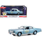 1978 Plymouth Fury Slicktop Blue Metallic with White Top ''Nevada Highway Patrol'' ''Hot Pursuit'' Series 1/24 Diecast Model Car