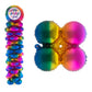 BalloonFoilBirthday StandRainbow63