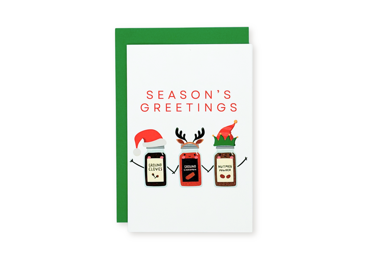 Season's Greetings Greeting Card